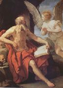 Guido Reni Saint Jerome and the Angel (nn03) oil on canvas